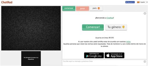 chatrad|ChatRad: El chat aleatorio alternativo a Chatroulette .